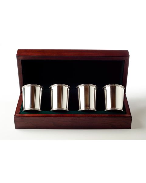 Four Cup Wooden Presentation Box by Wakefield-Scearce