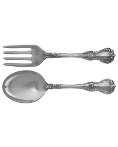 Sterling Silver Baby Fork & Spoon Set "Old Master" by Towle 