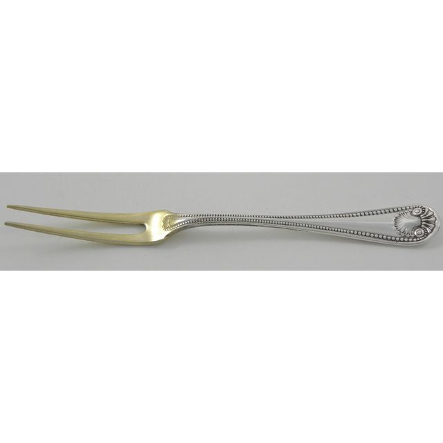 Bead by Whiting Sterling Silver Strawberry Fork 2-Tine 4 1/2" 